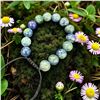 Image 3 : Lapis and Malachite Bracelet 12 mm