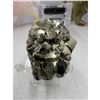 Image 4 : 2.33 INCH  OCTAHEDRON PYRITE FROM PERU