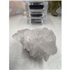 Image 3 : 3.1 INCH CLACITE CHIP FORMATION WITH PYRITE SPECIMEN