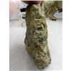 Image 5 : 3.0 INCH NATURAL GREEN GARNET SPECIMEN