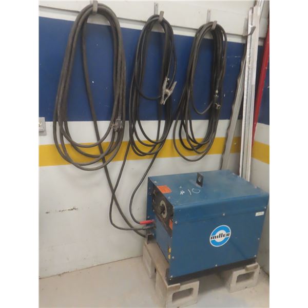 Miller Dialarc 250P AC/DC Arc Welder, Approx. 35 Ft Cable, 230V