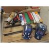 Image 1 : 2 Welding Helmets, 2 Torch Heads, Arc Air, Rods, Grinding Wheels, Safety Glasses