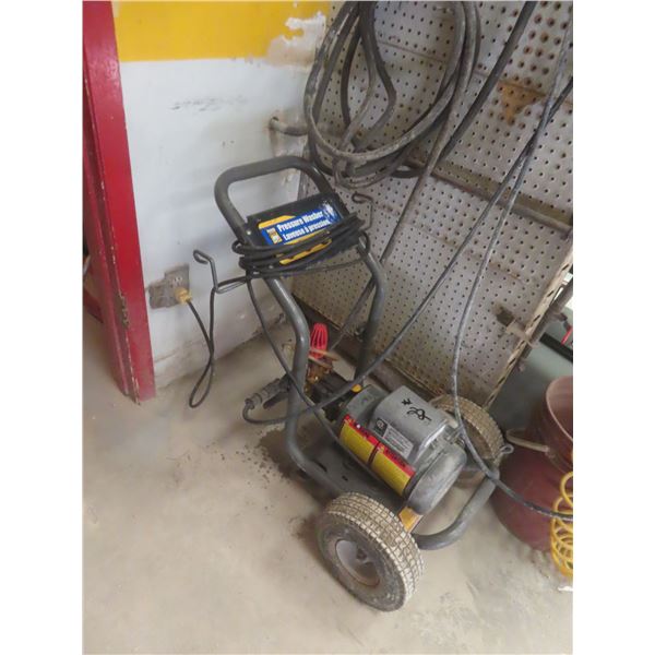 Power Fist Electric Pressure Washer, 1,100 PSI, w/ Hose and Wand