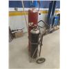 Image 1 : Acetylene Torches, Gauges, Hoses, and Rolling Cart – Tanks Not Included