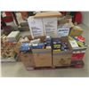 Image 1 : Pallet Lot, New – Spark Plug Wires, Starters, Alternators, Exhaust Clamps, Brake Pads, Shoes