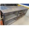 Image 1 : Steel Work Bench, Double-Sided, 12 Compartments, 40x37x109