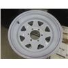 Image 2 : 4 New Rims 70-7860, White Spoke, 16x8, 6x5-1/2 Bolt Pattern