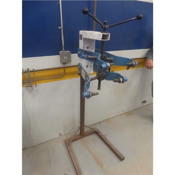 Strut Tamer HD on Homemade Steel Stand, Model 6585
