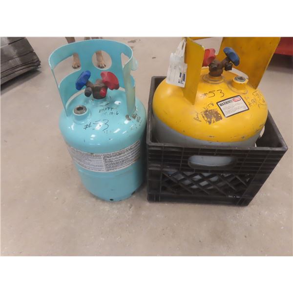 Refrigerant Tanks, 50 and 30 Pound