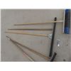 Image 4 : 3 Squeegees, Push Broom, and Extra Handle