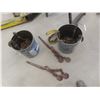 Image 1 : 3 Chains, 16 Ft, 2" Ratchet Straps, and Load Binders