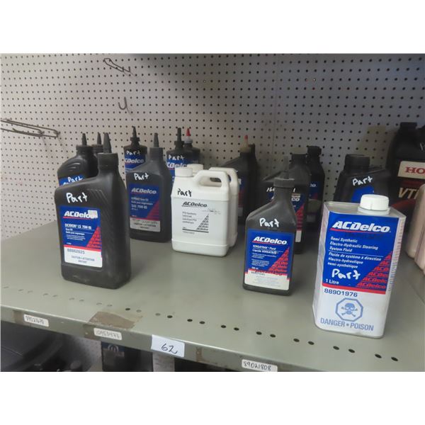 GM Drive Train Fluids, Partial Containers