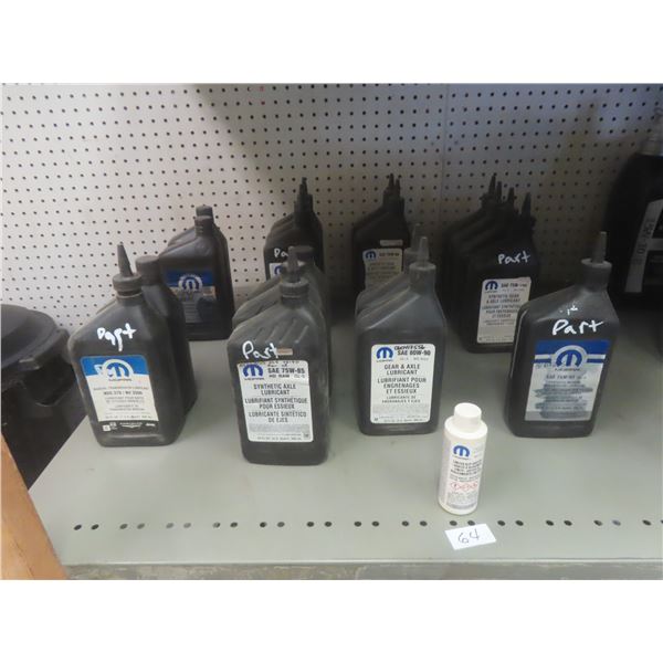 Chrysler Drive Train Fluids, Partial Containers