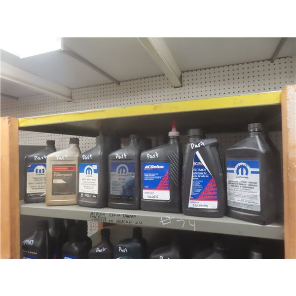 Transfer Case Fluids, 75% Full and 25% Part Full