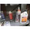 Image 7 : Brake Fluids, Silicones, Fuel Conditioner, Penetrating Fluid, Brake Lube, w/ 5-Tier Metal Shelf