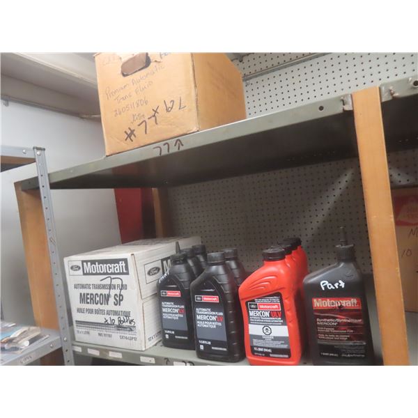 Ford Automatic Transmission Fluid, 95% Full, 5% Part Containers