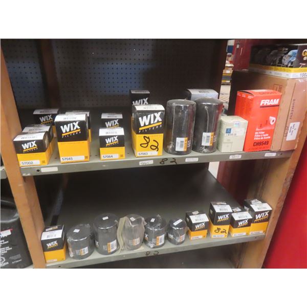 New Oil Filters, Part Numbers on Boxes