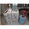 Image 1 : New, 40 Cans Kleen-Flo Brake Cleaner, 1/4 Pail #323 Brake Cleaner, and Pressurized Brake Cleaner