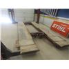Image 3 : John Beam 14,000 lb Hoist w/ 2 x 7,000 lb Sliding Jacks, 230V, 3 HP Engine