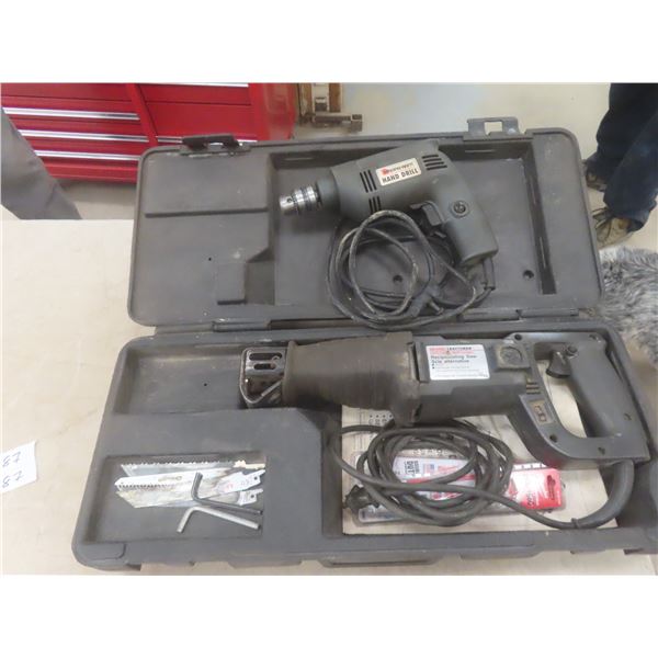 Craftsman Power Sawzall and 3/8" Drill