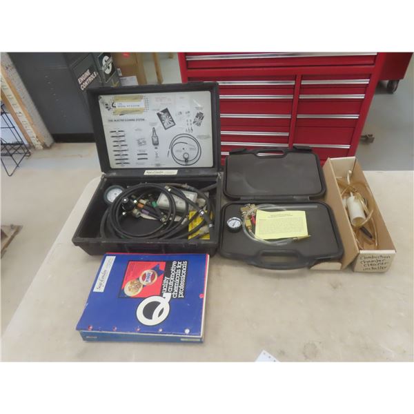 Fuel Injector Cleaner/Installer and Combustion Chamber Cleaner