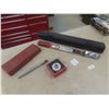 Image 1 : Snap-On 250 lb Click-Style 1/2" Torque Wrench, 3/8" Drive 200 in-lb, and Torque Angle Gauge