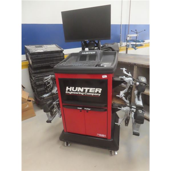Hunter PA260 Pro Aligner (2024) on Rolling Stand, Like New, Very Little Use