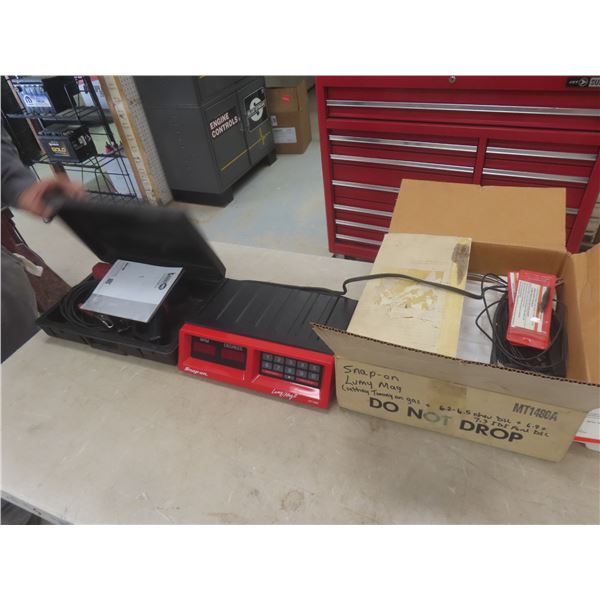 Snap-On MT1480 Lumi-Mag II Timing Tester, Gas and Diesel, and Innova Timing Light