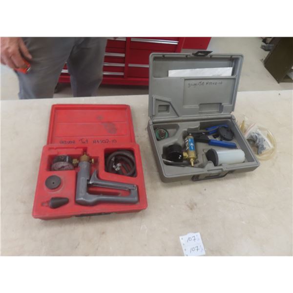 Snap-On Vacuum Tester and Mighty Vac Silverline Vacuum Tester