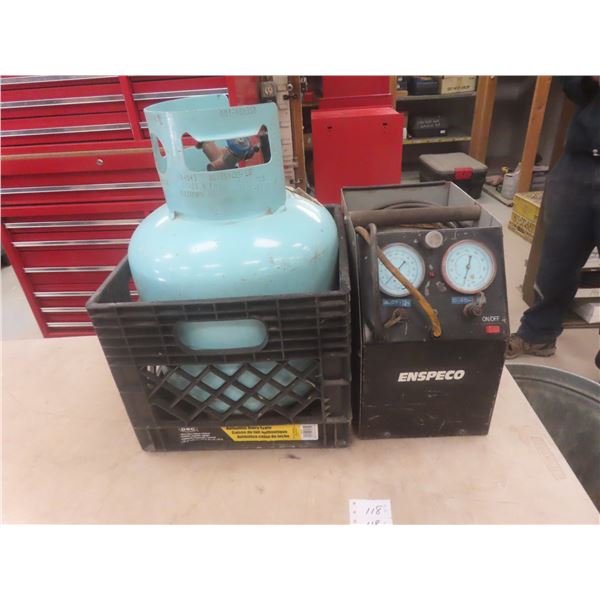 Enspeco RMS350L Refrigerant Recovery Unit, R134A