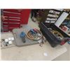 Image 1 : Refrigerant R134A Gauge Set, Robinair Leak Detector, w/ Fittings, Refrigerant Oil, Hoses