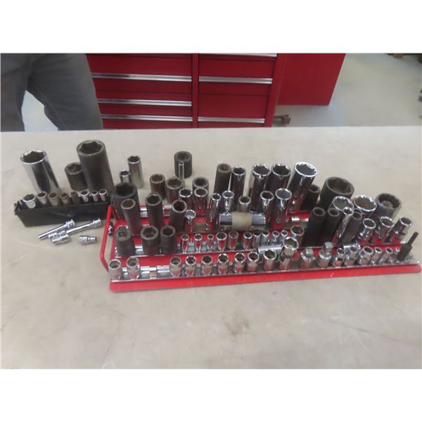 Sockets: 1/2", 3/8", and 1/4" Drive, Snap-On and Others