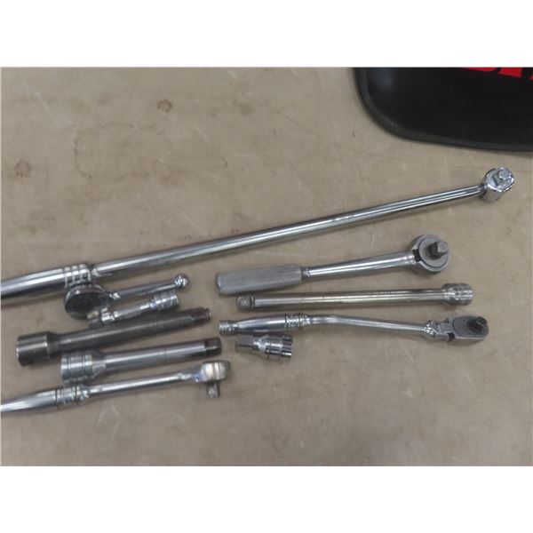 Ratchets, Extensions, Breaker Bars, 1/2" and 3/8", SK and Snap-On