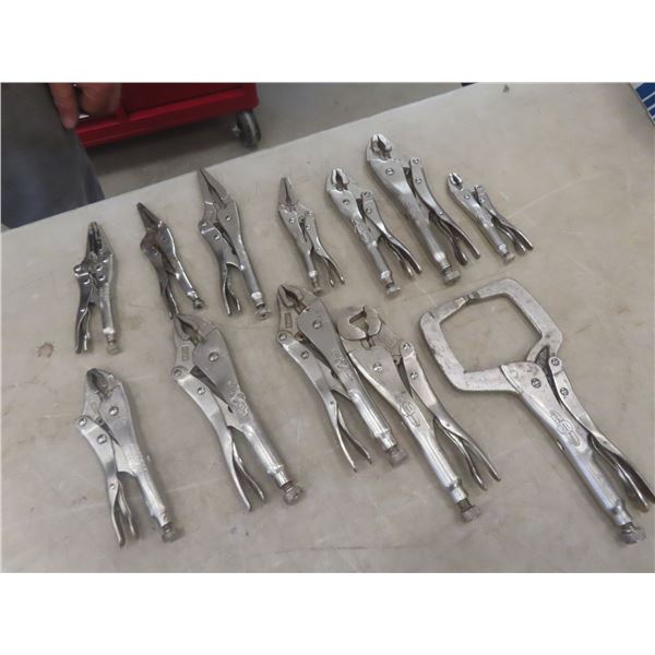 Vise Grips, Different Sizes