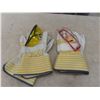 Image 1 : Safety Glasses and 2 Pair Work Gloves
