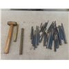 Image 1 : Files/Chisels, Brass Hammer, Punches, Snap-On/Westward