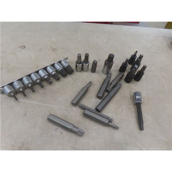 Snap-On/Jet Triple Square and Mortorq Sockets