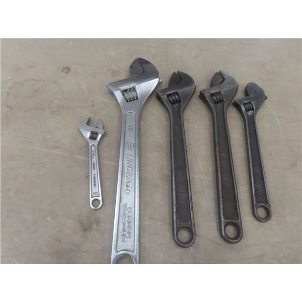 Blue-Point and Other Crescent Wrenches, Up to 15"