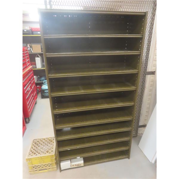 10-Tier Metal Shelf Unit, 69x36x13