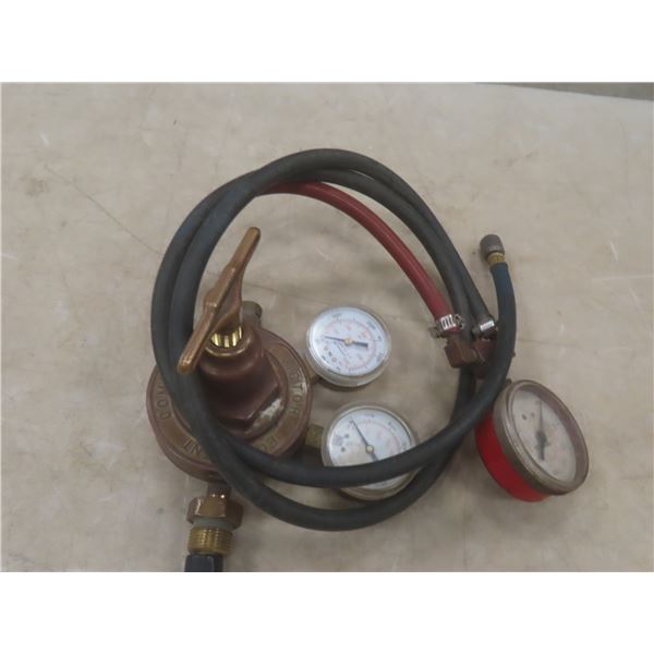Nitrogen Regulator for A/C Pressure Testing