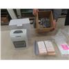 Image 1 : Punch Time Clock, Buzzer, and Time Cards