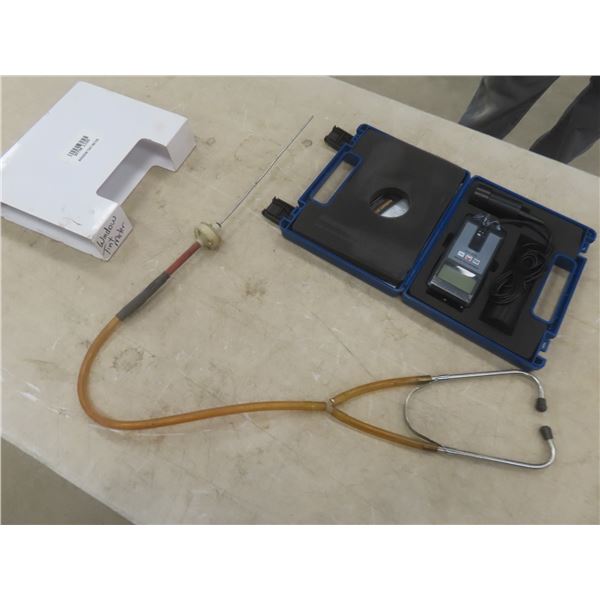 Window Tint Meter and Stethoscope