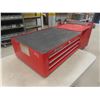 Image 2 : Snap-On 3-Drawer Centre Tool Box, 9x27x20, w/ Side Shelf (Attachable)