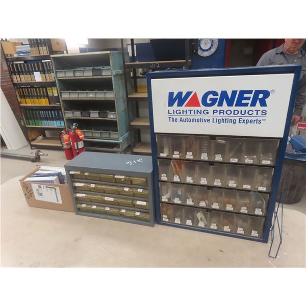 Wagner Display Rack w/ Auto Lighting Bulbs
