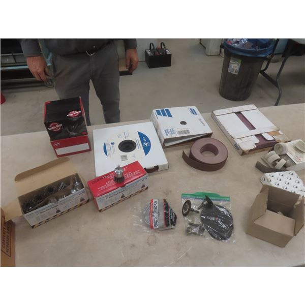 Roll-Off Disks, Wire Wheels, Cut-Off Wheels, Bristol Brushes, Emery Cloth, Emery Cloth Roll