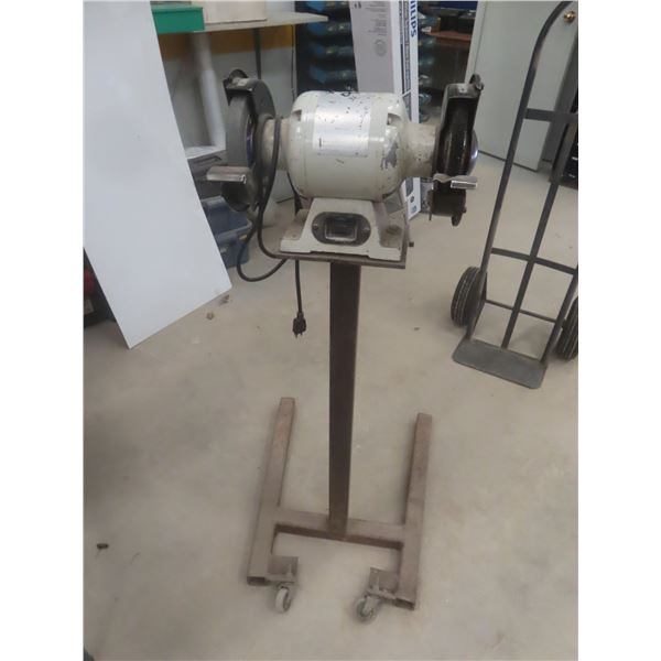 Bench Grinder on Stand