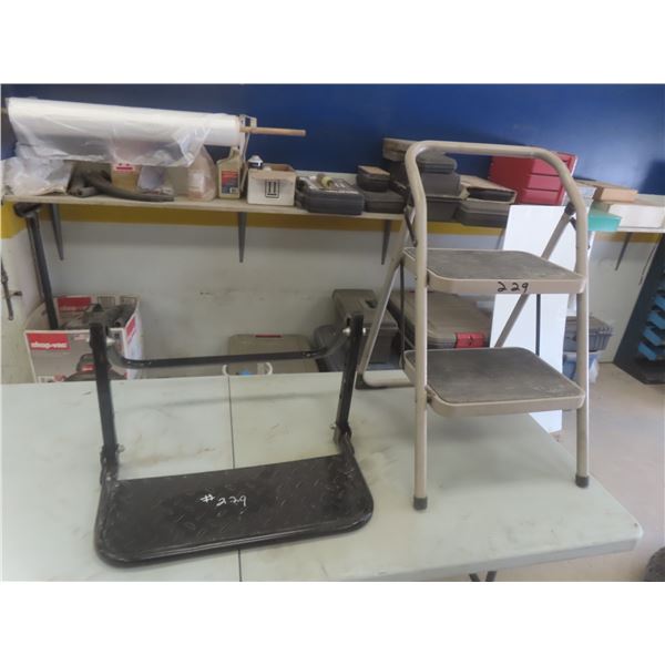 Step Stool and Portable Wheel Step