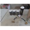 Image 1 : 4 Cans Alternative Refrigerant and Installer