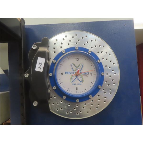 Piston Ring Wall Clock, 13" Diameter