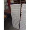 Image 5 : 2 Wall-Mount Metal Invoice Racks, 15x42, and Counter-Top Wood Pigeon Hole Rack, 21x31x9